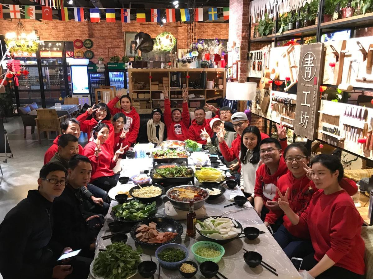 Wutongli Youth Hostel Chengdu Luaran gambar